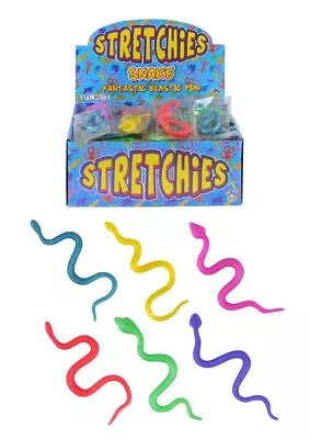 £1.99 • Buy STRETCHY SNAKES Party Bag Stocking Filler Wild Jungle Animal Goody Loot Toy