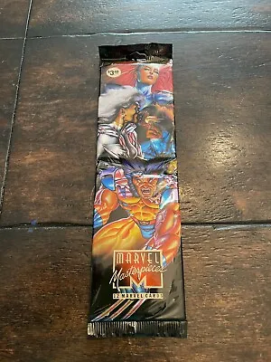 (1) Sealed Jumbo Pack 1995 Marvel Masterpieces!!! Super Rare 🔥 🔥 🔥 • $199.99