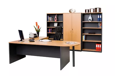 Executive Office Package 4  -  D END  Desk  Suites • $1500