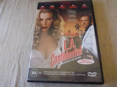 $5.45 • Buy L.A. Confidential (DVD, 2000) Region 4 Kevin Spacey, Russell Crowe