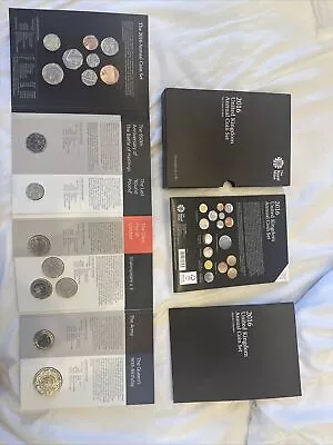 2016 Annual Coin Set Includes 16 Coins Royal Mint Pack Brand New BUNC • £45.44