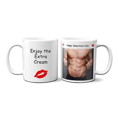 $23.95 • Buy Funny Love Mug Valentine's Day Gift For Him Or Her Cream