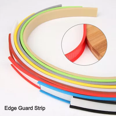 5m Self-Adhesive Edge Banding Tape U-shaped For Furniture Wood Closet Seal Strip • £9.83