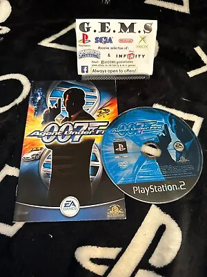 £2.99 • Buy James Bond 007: Agent Under Fire(PlayStation 2) Disc & Manual Only(2)2 For £5