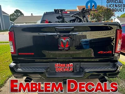 Ram 1500 DT BIGHORN TAILGATE COMBO Decal Overlay Decal 19 2020 2021 2022 2023 24 • $38