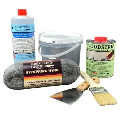 $59.99 • Buy Paint & Varnish Removal Kit Fully Equipped Stripping Package For Furniture
