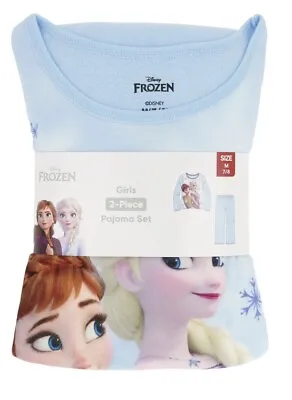 Disney Frozen Elsa 2 Piece Girls Pajama Set New With Tags Size Small 6/6X • $13