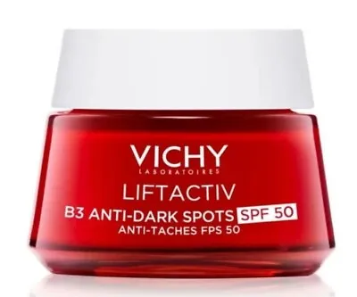 Vichy Liftactiv B3 Anti-Dark Spots 48-Hour Face Cream SPF50 50ml Day Anti-aging • $55