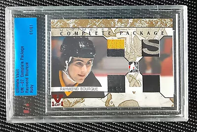 2006-07 Itg Ultimate Vault Vm-07 - Ray Bourque / Pants Glove Skate Gj - 1 / 1 • $49.99