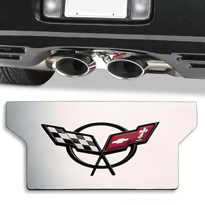 C5 Corvette Polished Stainless Steel Exhaust Plate • $129.95