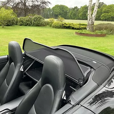 Wind Deflector For Porsche 911 (996 997) Original Design Black Windstop Jammer • $239.95