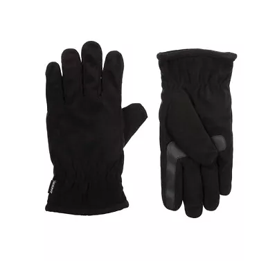 Isotoner Signature Men's Lined Fleece Water Repellent Glove Medium • $18