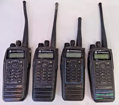 Motorola XPR 6550 Two-Way Radios Lot Of 4 For Parts/Repair • $331