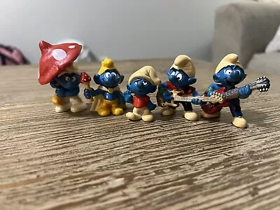 Smurfs Smurf Vintage PVC Figures 1975-81 • $20