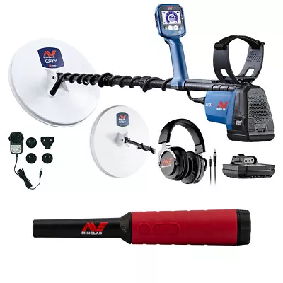 Minelab GPX 6000 Metal Detector W/ Pro-Find 40 Pinpointer • $6648