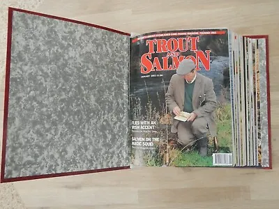 1993 Trout And Salmon Magazine Full Year Set In Binder • £16.99