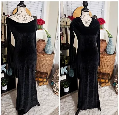 Gothic Bodycon Off Shoulder Maxi  Halloween Party Costume Dress • $25
