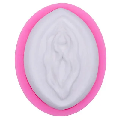 1PC Female Vagina Shape Silicone Mold For Cake Soap Craft Candle Making Decora^~ • £4.83