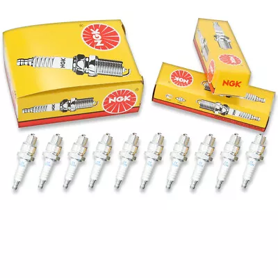 10 Pc NGK 3579 BZ7HS-10 Standard Spark Plugs For QL78YC S QL77JC4 QL77J4 Mv • $80.12