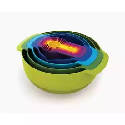 Joseph Joseph Nest 9 Plus Bowl Set | Multicolour • $89.85