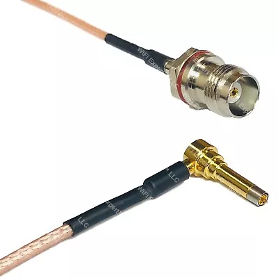 RG316 TNC Female Small Bulk To MS156 Male Angle Long RF Cable Rapid-SHIP LOT • $9.24