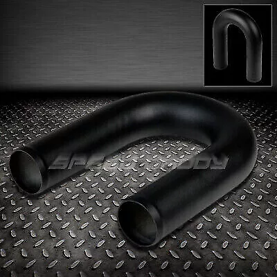 3  Diameter Universal Aluminum Mandrel Bend/bent Exhaust 180 U Piping Black • $30.88