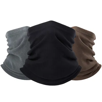 Winter Fleece Neck Warmer Gaiter Windproof Ski Face Mask For Cold Weather Scarf • $2.49