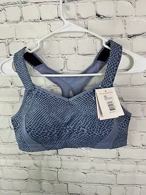 Moving Comfort Sports Bra Juno Size 36 C Color Indigo NWT • $25