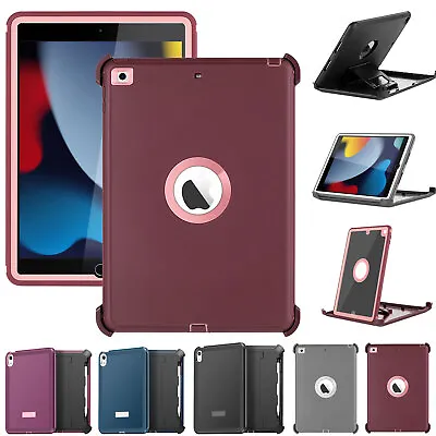 For Apple IPad 10th 9th 8th 7th Gen Case Heavy Duty Shockproof Rugged Hard Cover • $35.99