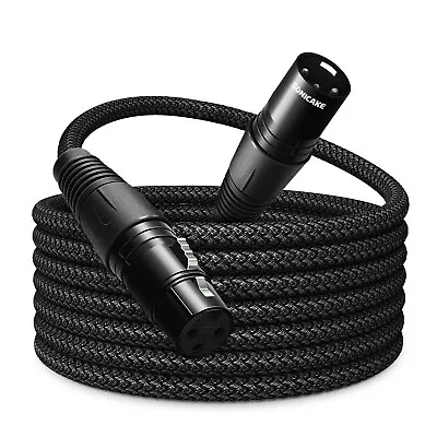 SONICAKE 3m XLR Microphone Cable Male To Female 3Pin Cable Braided For Studio • $22.99