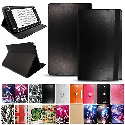 7 Inch Smart Cover Leather Folio Univeral Case For 7  Samsung Tab/Kindle Tablets • £4.99