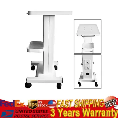 3 Tiers Medical Trolley Steel Mobile Rolling Cart Lab Dental Spa Salon Equipment • $52.25