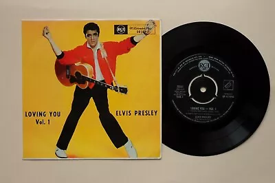 Elvis Presley Loving You Vol 1 Rare 3rd Press 1961 Ep Australia Oz • $52.22