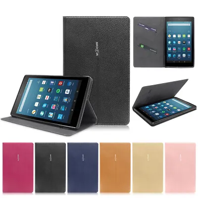 For Amazon Kindle Fire HD 8  Case 6 7 8th Gen Folio Leather Smart Cover Stand  • $9.99