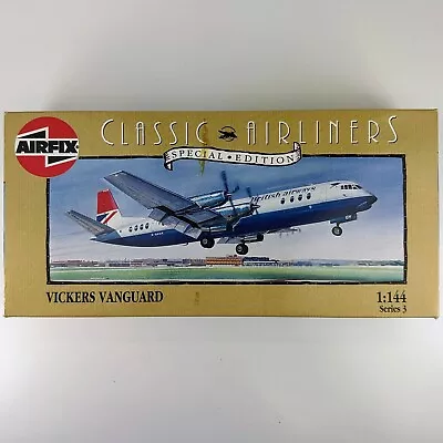 Vickers Vanguard 1:144 Airfix 03171 Model Kit W/ Extra Parts/Decals Open Box • $24.97