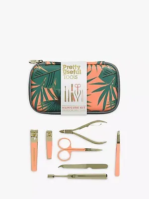 Pretty Useful Tools Manicure Kit 7in1 - Coral Reef Gift Boxed • £5.95