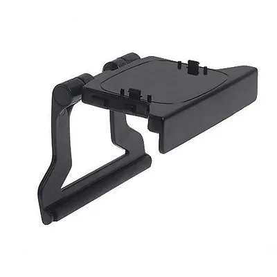 $6.78 • Buy Black TV Clip Mount Stand Holder For Xbox 360 Xbox360 Kinect Sensor US SHIP