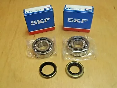 SKF Crank Crankshaft Bearings With Seals For Husqvarna 362 365 371 372 372XP NEW • $34.99