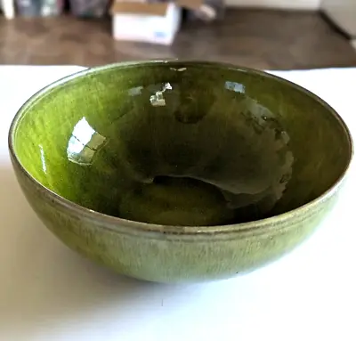 Jars France Serving Bowl 9.5  Glazed Moss Green 💕 $150 • $68