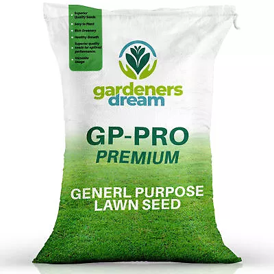 Gardeners Dream General Purpose Premium Quality Garden Lawn Grass Seed • £114.99