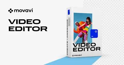 Movavi  Video Editor 2024 Lifetime Edit Video AVI WMV MPEG MPEG4 For Windows • $69.95