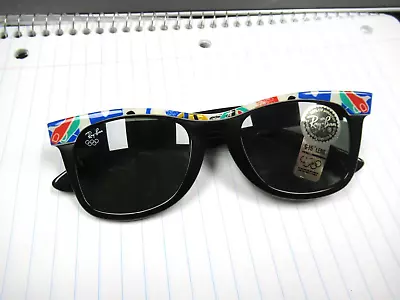 B&L USA Ray Ban Sunglasses Barcelona 92 Olympic Model 1992 Sport Wayfarer • $41