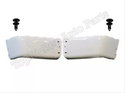 For 2007-2013 Silverado Sierra Rear Bumper Painted White End Retainer W/O Hole • $214.71