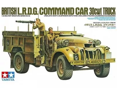 Tamiya 35092  1:35th Scale Hard To Find Kit British LRDG Command Car 30CWT Truck • £49.99