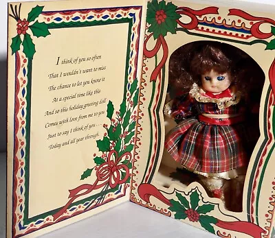 Vintage Marie Osmond Fine PorcelaVintage Marin Christmas Greeting Card Doll 1993 • $9.95