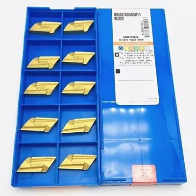 10x KNUX160405R-11 NC3020 Indexable Carbide Turning Inserts For DKJNR Tool Rght • $23.18