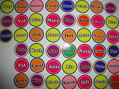  12 Crown Green Bowls Stickers 1   Girls  Your Own Name  Lawn Bowls Stickers     • £2.99