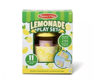 Melissa And Doug Lemonade Pretend Play Set For Toddlers And Preschoolers • $18