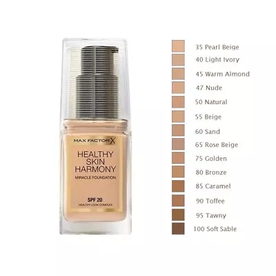 Max Factor Healthy Skin Harmony Miracle Foundation • $16.79