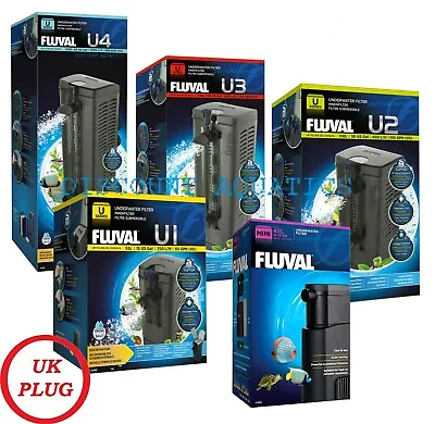 Fluval Miniu1u2u3u4 Underwater Internal Aquarium Fish Tank Power Filter • £19.95